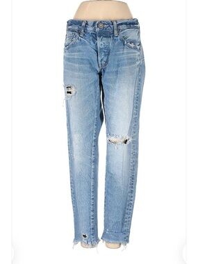 Moussy Distressed Boyfriend Jeans